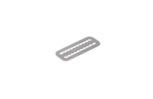 Fermapiombo inox dentato