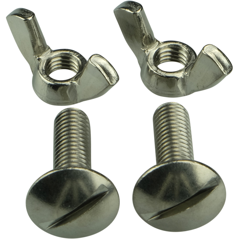 Set viti 8X25 con galletto
