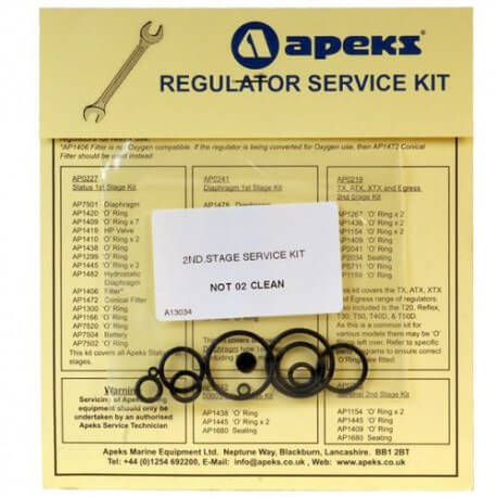Kit Revisione 2° Stadio Apeks