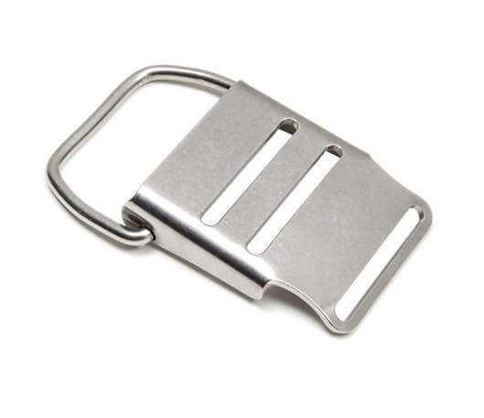 Fibbia inox  per fascione stringibombola