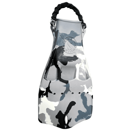Pinne Jet Fin camo Bianco