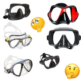 Come scegliere la maschera subacquea